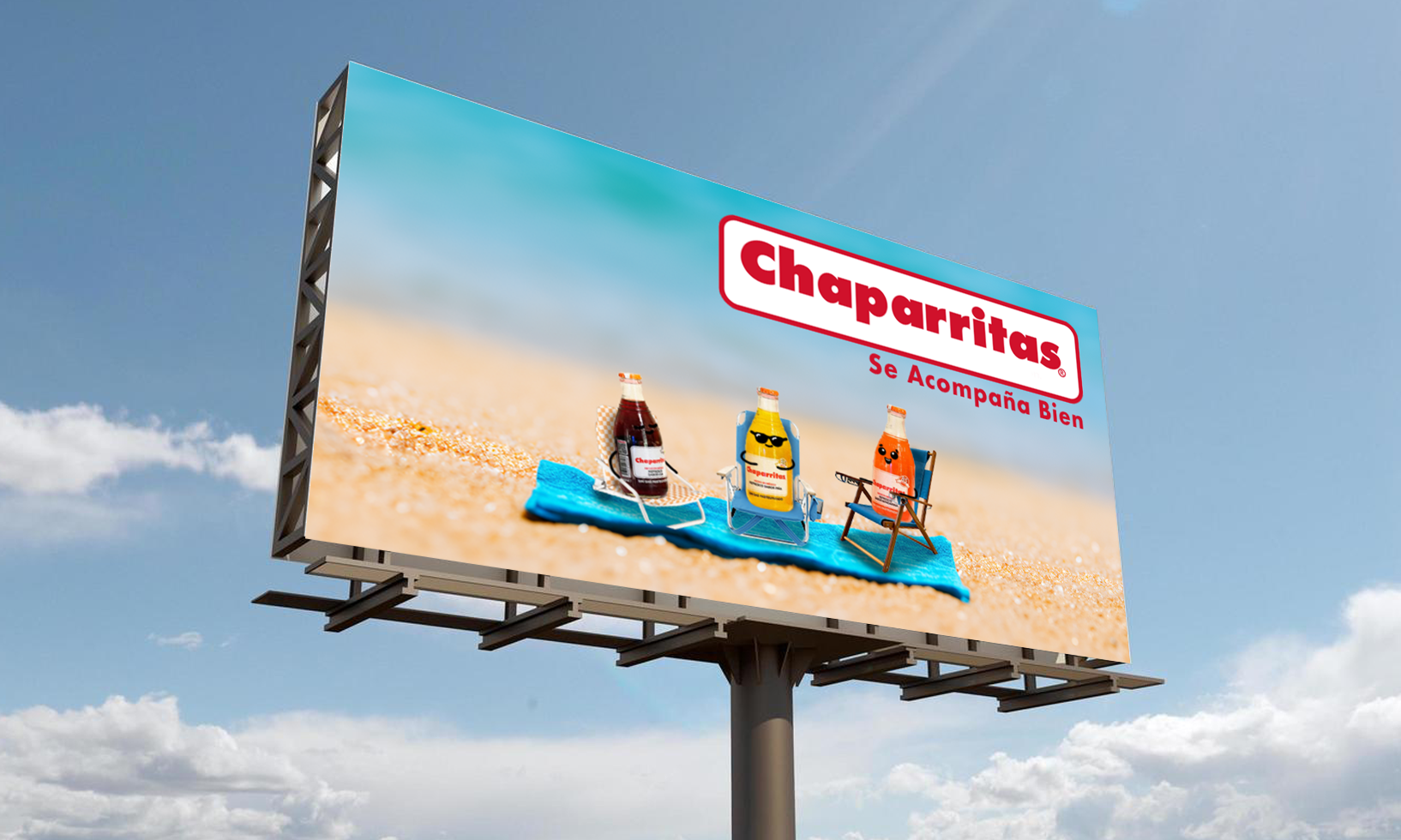 Chaparritas Mexican billboard execution 2