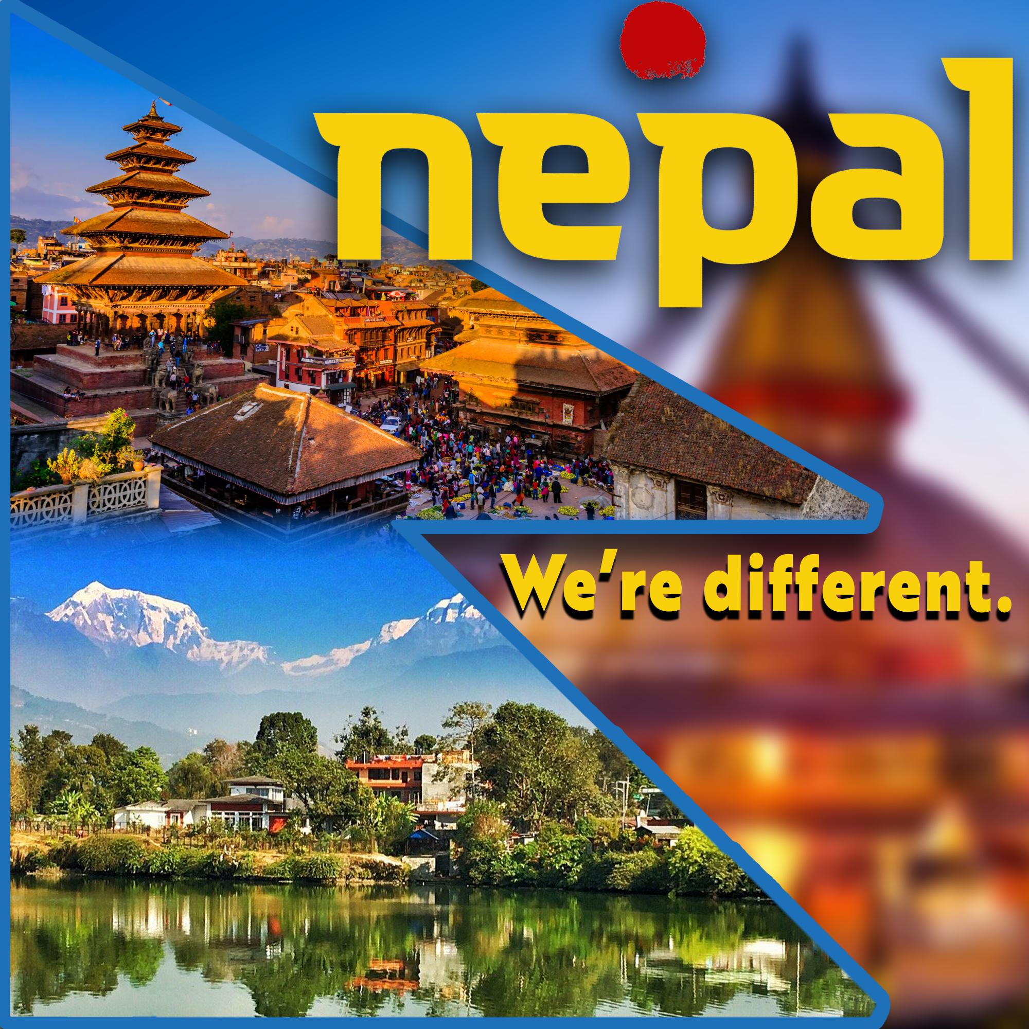 Nepal Tourism campaign execution 3 clean layout