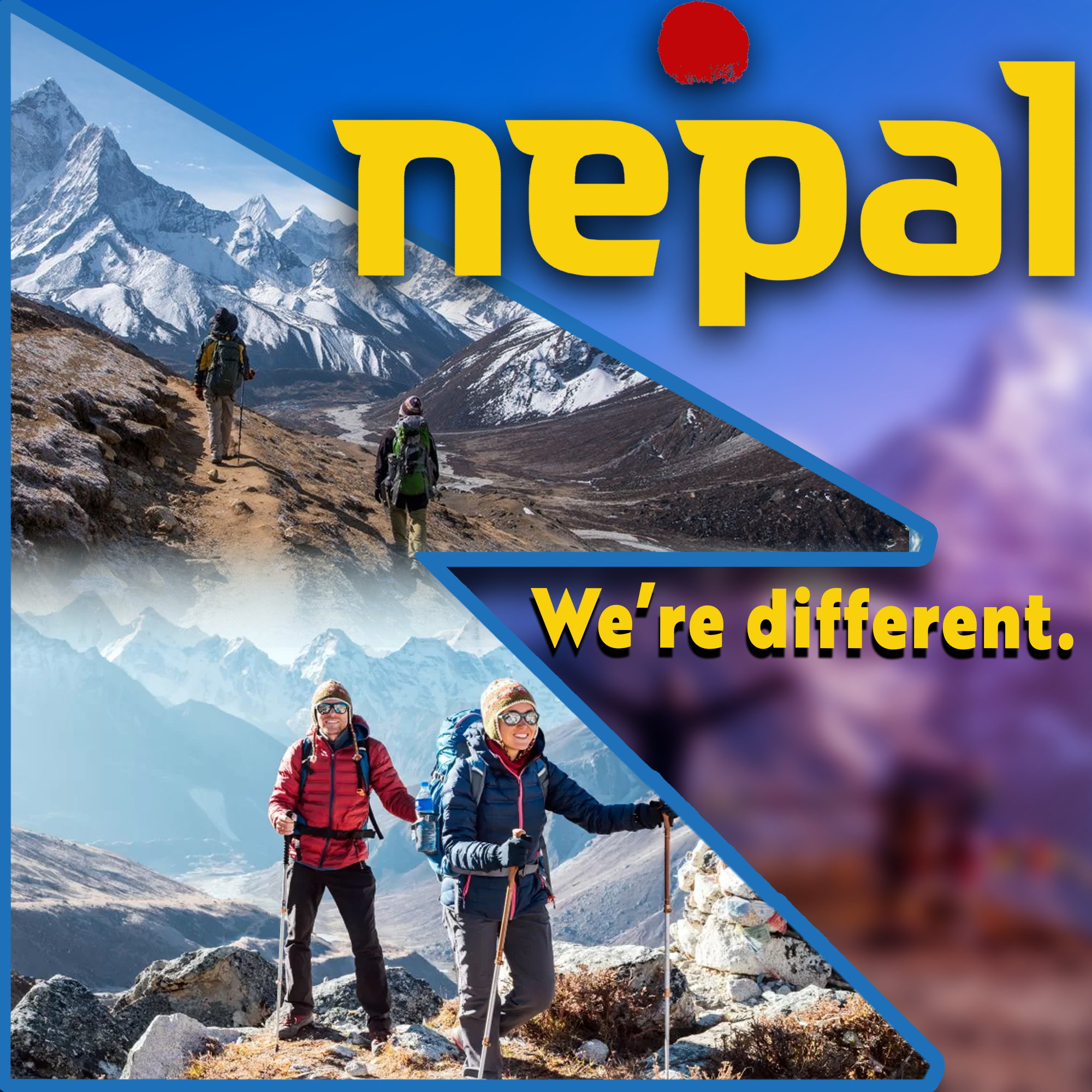 Nepal Tourism campaign execution 4 clean layout